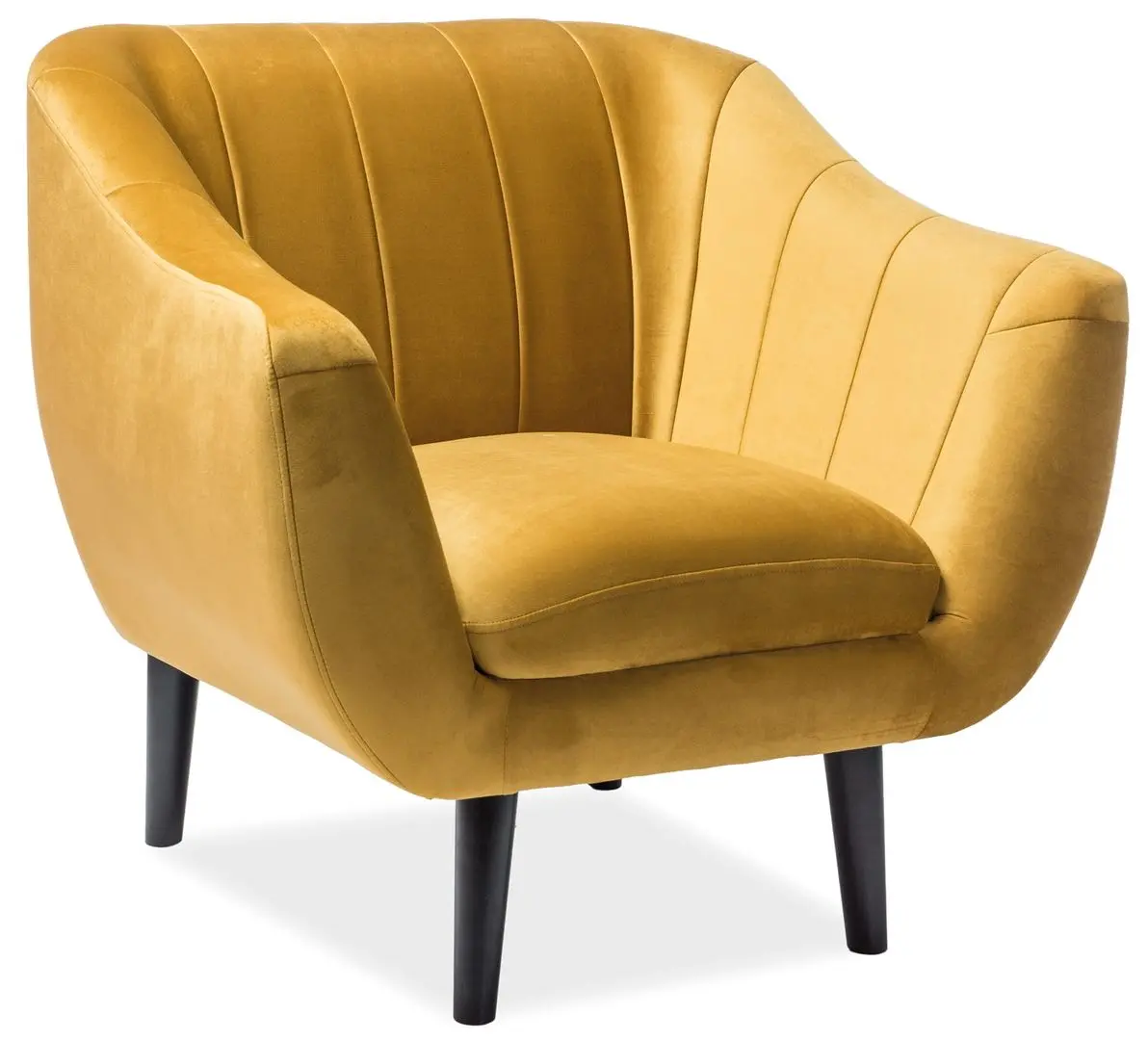 Кресло Signal Elite 1 Velvet (Curry/Wenge)