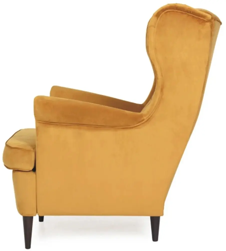 Fotoliu Signal Harry Velvet (Curry/Wenge)