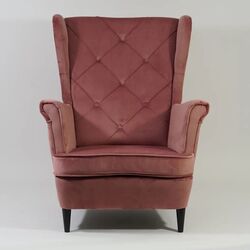 Кресло Signal Lady Velvet (Antique Rose/Wenge) Thumb