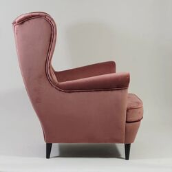 Кресло Signal Lady Velvet (Antique Rose/Wenge) Thumb