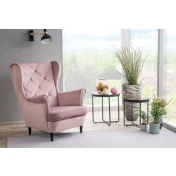 Кресло Signal Lady Velvet (Antique Rose/Wenge) Thumb