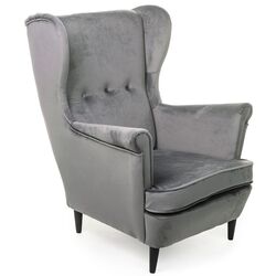 Fotoliu Signal Lord Velvet (Gray/Wenge)