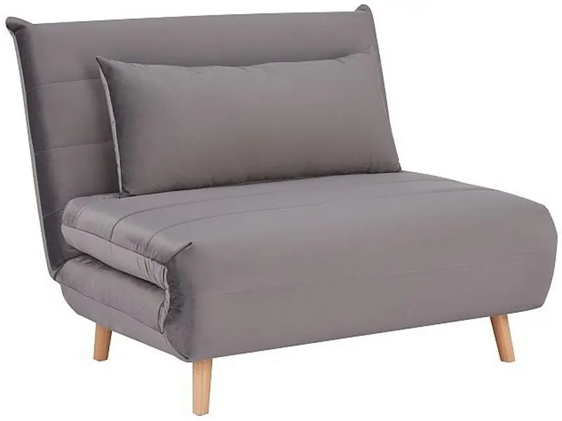 Fotoliu Signal Spike Velvet (Gray/Beech)