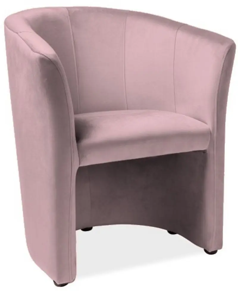 Fotoliu Signal TM-1 Velvet (Antique Rose/Wenge)