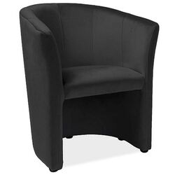 Fotoliu Signal TM-1 Velvet (Black/Wenge)