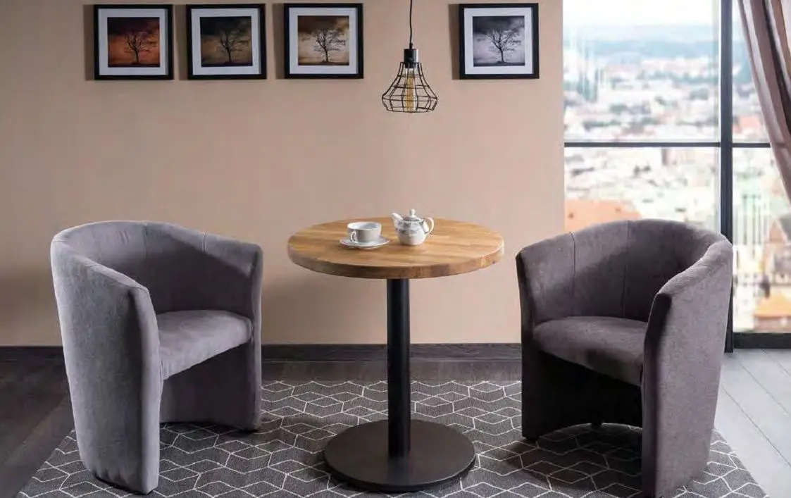 Fotoliu Signal TM-1 Velvet (Gray/Wenge)