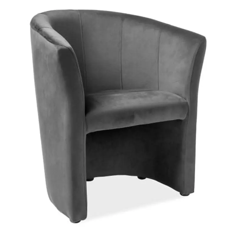 Fotoliu Signal TM-1 Velvet (Gray/Wenge)