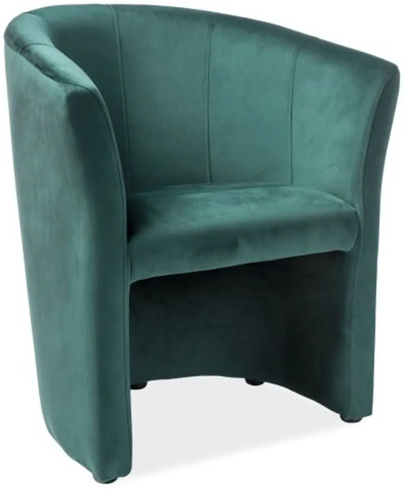 Fotoliu Signal TM-1 Velvet (Green/Wenge)