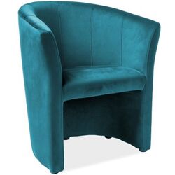 Fotoliu Signal TM-1 Velvet (Turquoise/Wenge)