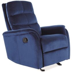 Fotoliu-recliner Signal Jowisz Velvet (Navy Blue)