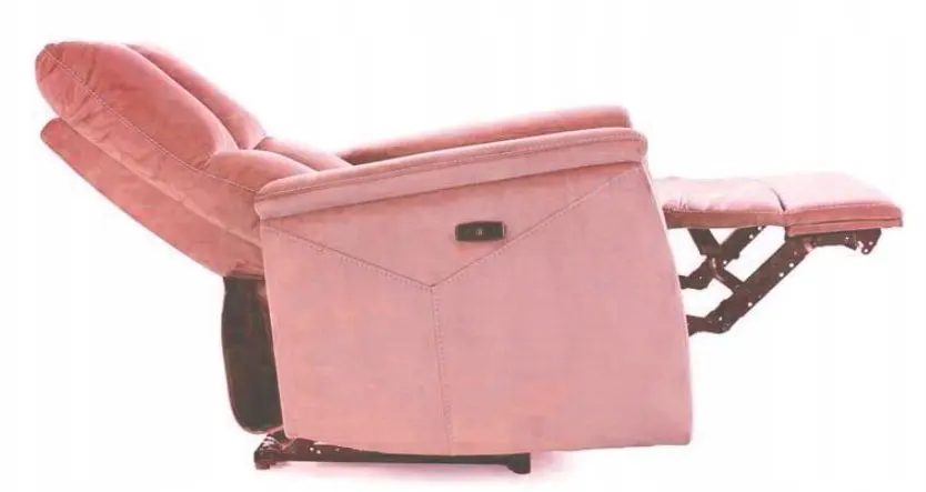 Fotoliu-recliner Signal Neptun Velvet (Antique Rose)