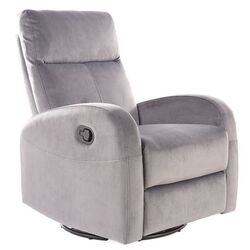 Fotoliu-recliner Signal Olimp Velvet (Gray)