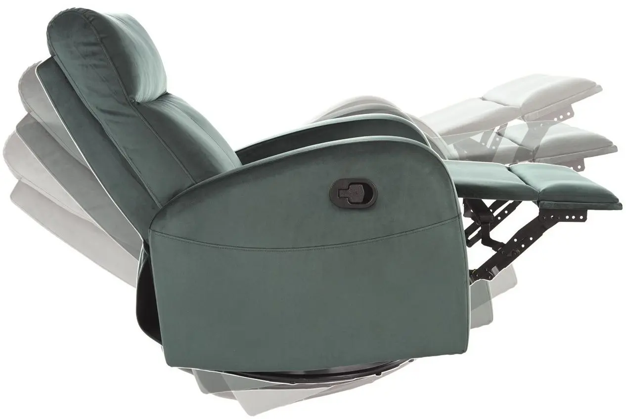 Fotoliu-recliner Signal Olimp Velvet (Green)