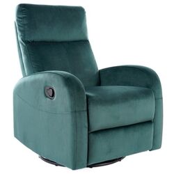 Fotoliu-recliner Signal Olimp Velvet (Green)