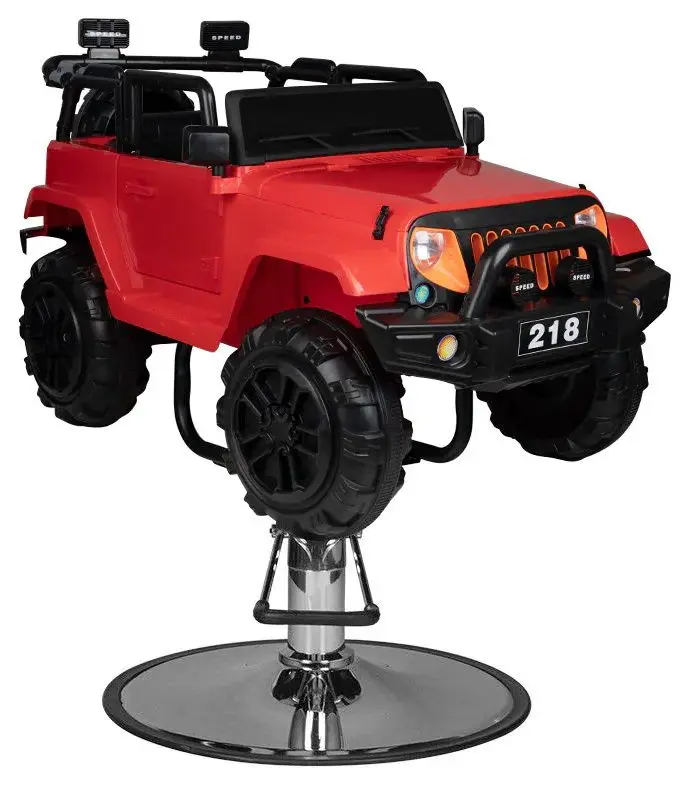 Scaun de frizerie pentru copii Gabbiano 132131 (Red/Black)