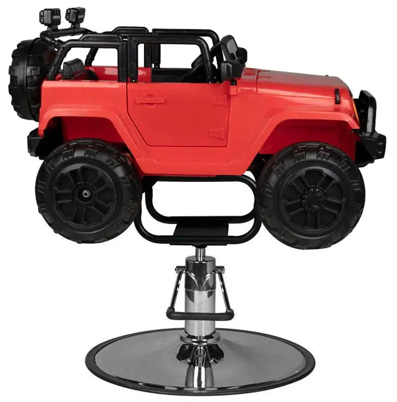 Scaun de frizerie pentru copii Gabbiano 132131 (Red/Black)