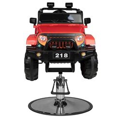 Scaun de frizerie pentru copii Gabbiano 132131 (Red/Black) Thumb