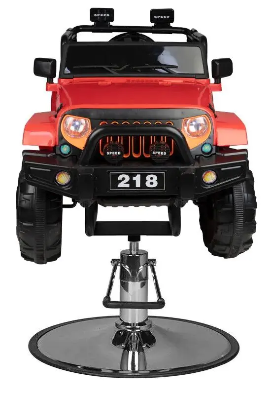 Scaun de frizerie pentru copii Gabbiano 132131 (Red/Black)