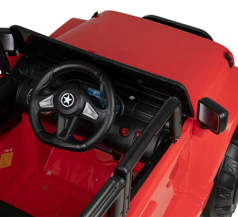 Scaun de frizerie pentru copii Gabbiano 132131 (Red/Black)