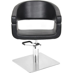 Кресло парикмахерское Gabbiano 044 112893 (Black/Silver) Thumb