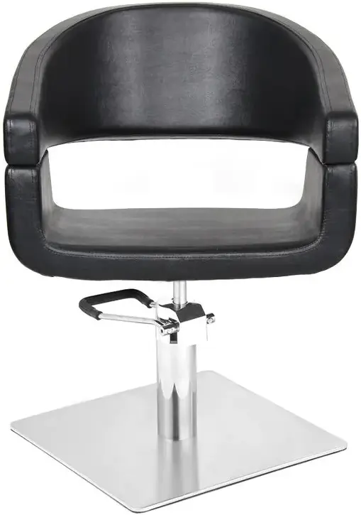 Кресло парикмахерское Gabbiano 044 112893 (Black/Silver)