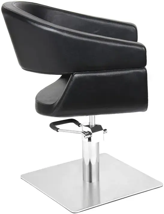 Кресло парикмахерское Gabbiano 044 112893 (Black/Silver)