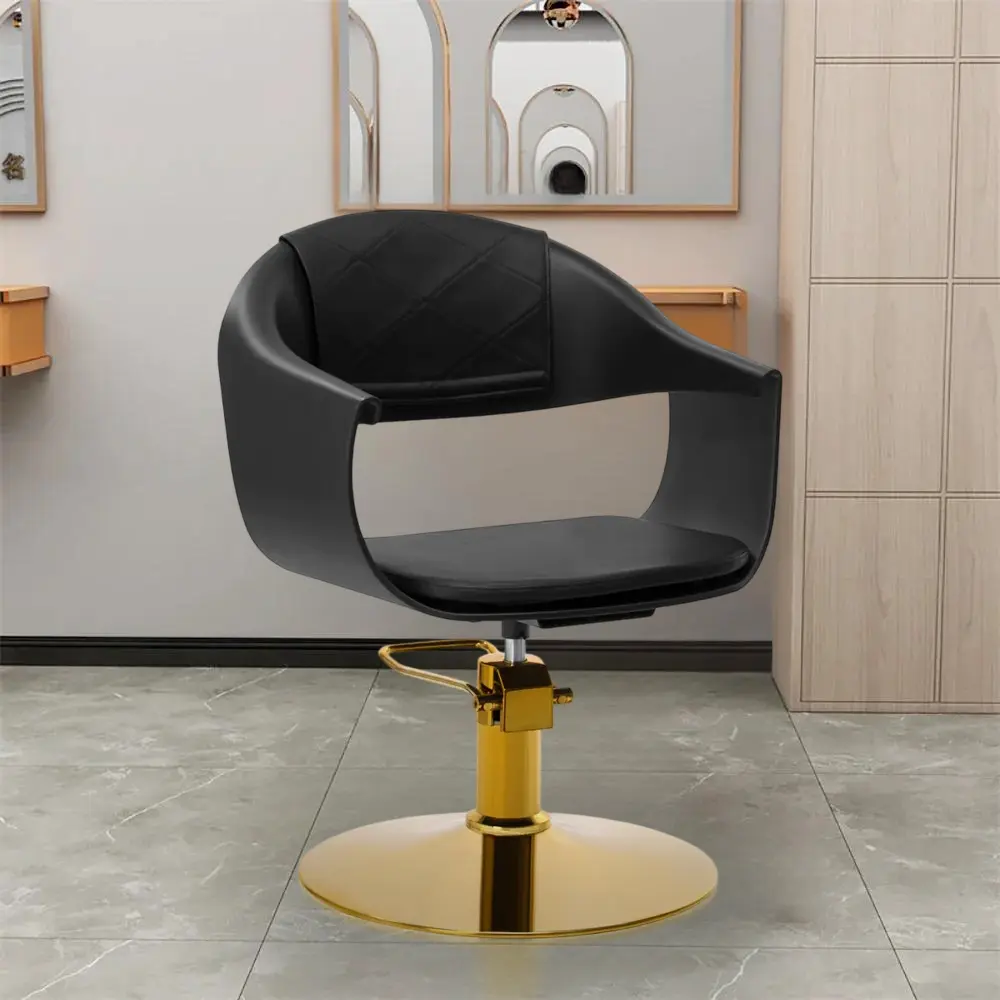 Fotoliu de coafor Gabbiano A364 150894 (Black/Gold)