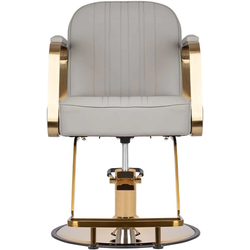 Fotoliu de coafor Gabbiano Acri (Beige/Gold) Thumb