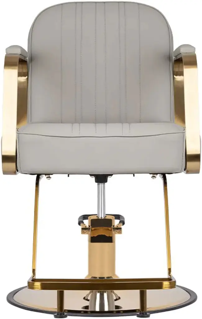 Fotoliu de coafor Gabbiano Acri (Beige/Gold)