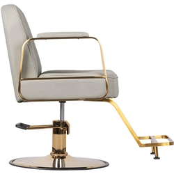 Fotoliu de coafor Gabbiano Acri (Beige/Gold) Thumb