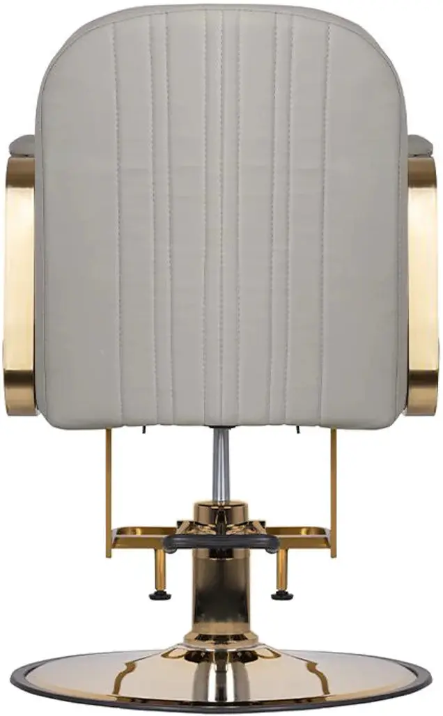 Fotoliu de coafor Gabbiano Acri (Beige/Gold)