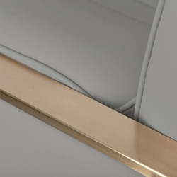 Fotoliu de coafor Gabbiano Acri (Beige/Gold) Thumb