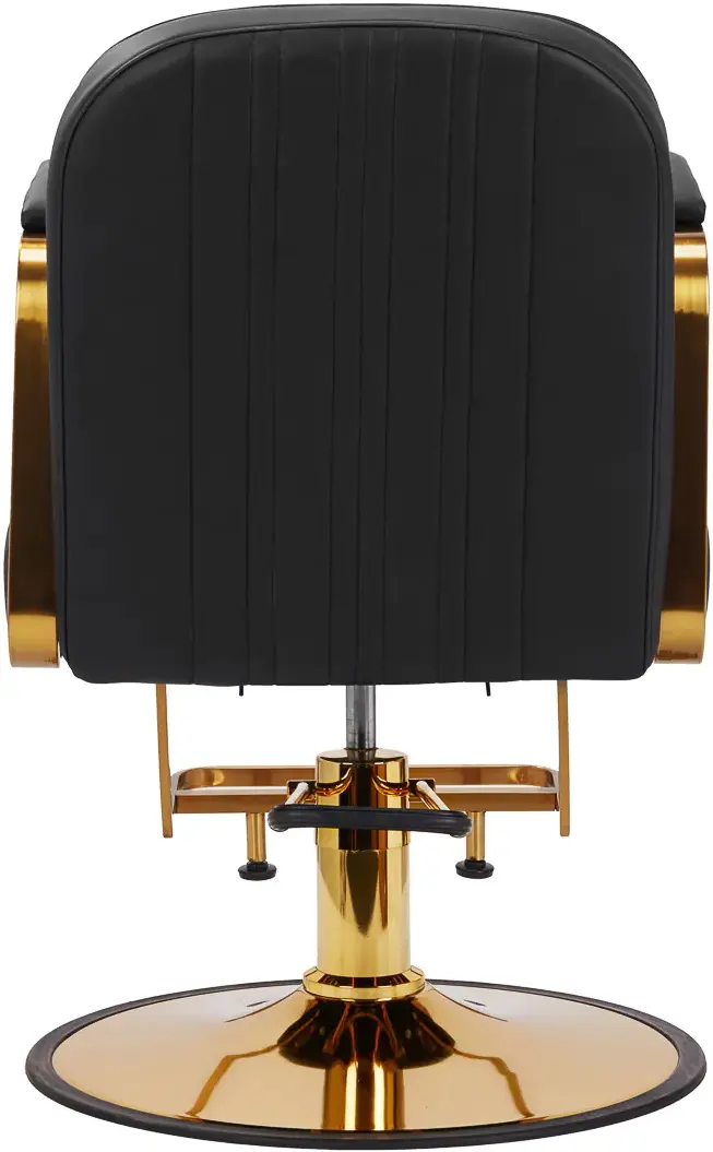 Fotoliu de coafor Gabbiano Acri (Black/Gold)