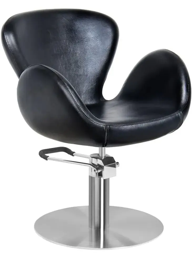 Fotoliu de coafor Gabbiano Amsterdam (Black)