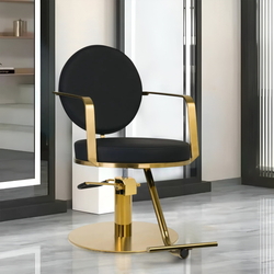 Fotoliu de coafor Gabbiano Arras (Black/Gold)