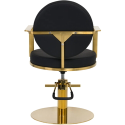 Кресло парикмахерское Gabbiano Arras (Black/Gold) Thumb