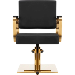 Fotoliu de coafor Gabbiano Avila (Black/Gold) Thumb