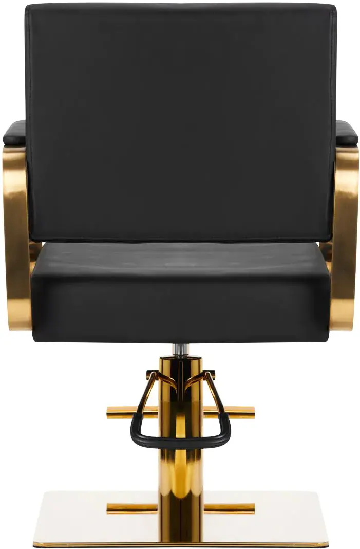 Fotoliu de coafor Gabbiano Avila (Black/Gold)