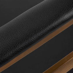 Fotoliu de coafor Gabbiano Avila (Black/Gold) Thumb