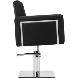 Fotoliu de coafor Gabbiano Bergamo 143961 (Black/Silver) Thumb