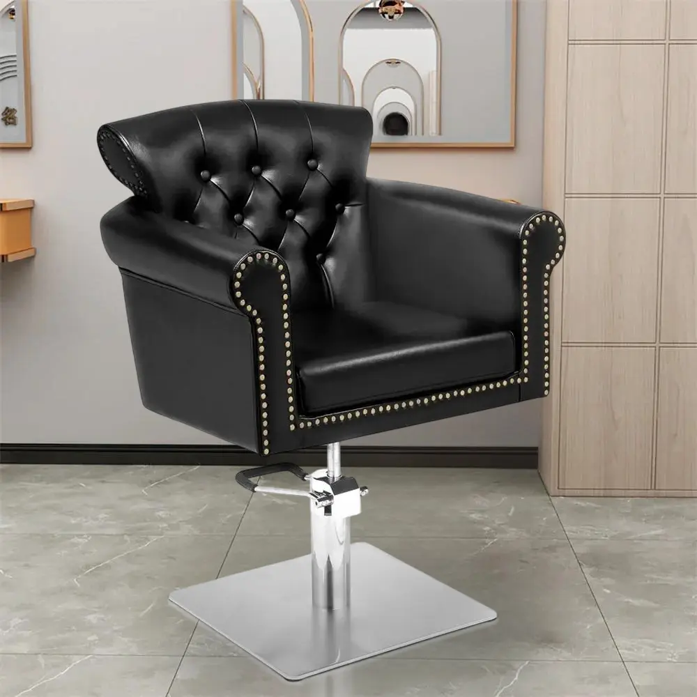 Fotoliu de coafor Gabbiano Berlin 111422 (Black/Silver)