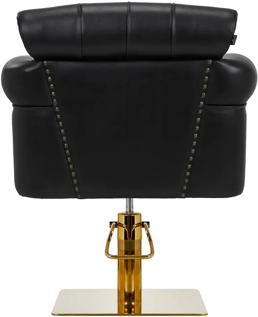 Fotoliu de coafor Gabbiano Berlin (Black/Gold)