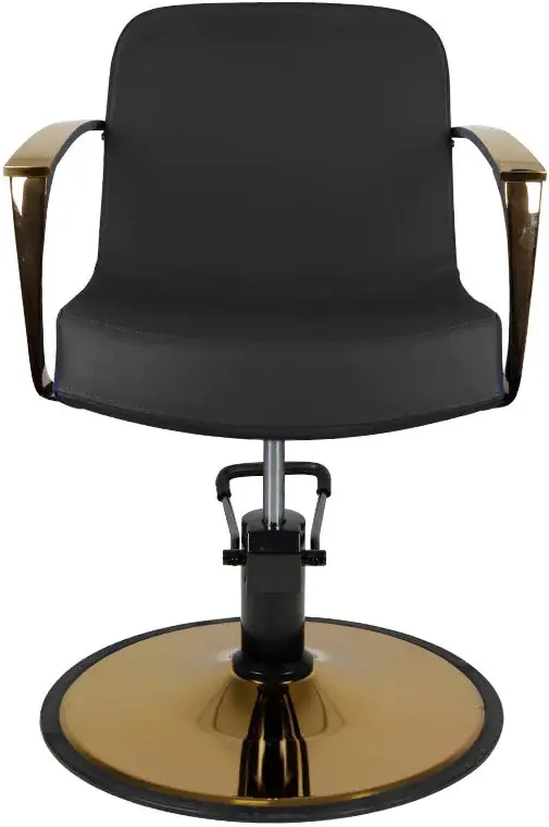 Fotoliu de coafor Gabbiano Bolonia 132661 (Black/Gold)