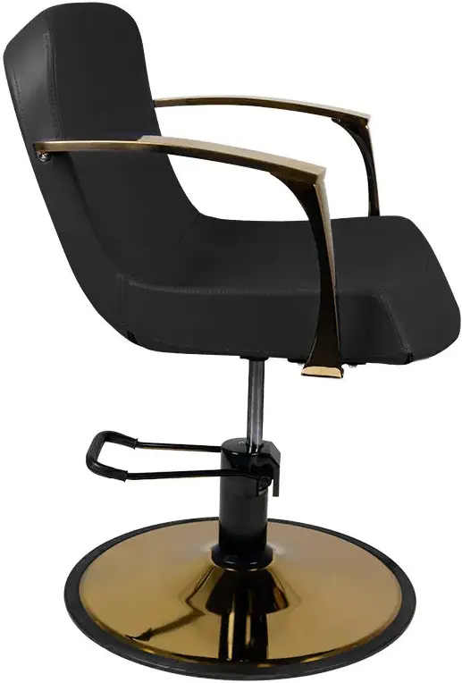 Fotoliu de coafor Gabbiano Bolonia 132661 (Black/Gold)