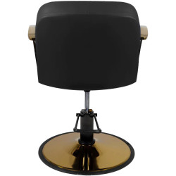 Fotoliu de coafor Gabbiano Bolonia 132661 (Black/Gold) Thumb