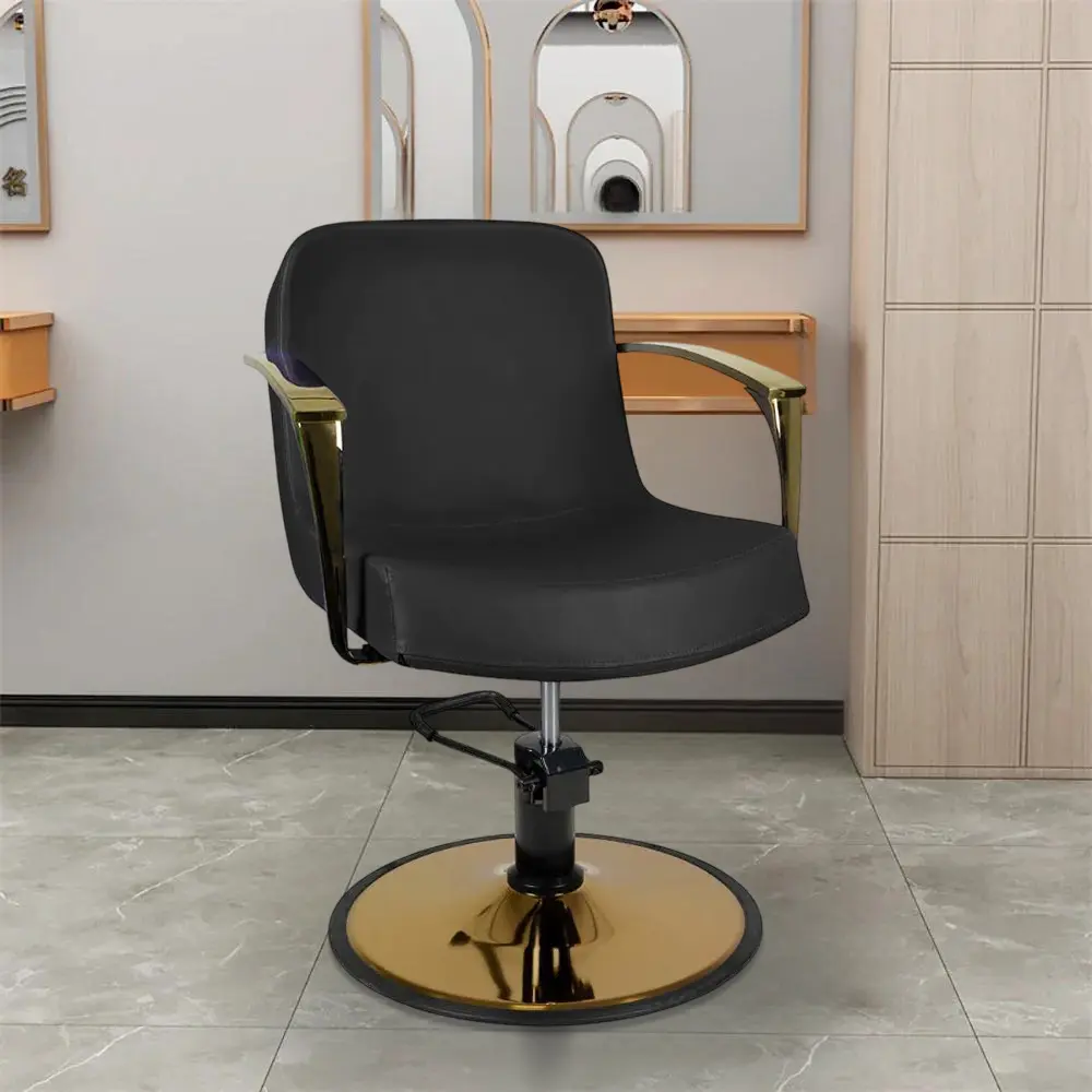 Fotoliu de coafor Gabbiano Bolonia 132661 (Black/Gold)