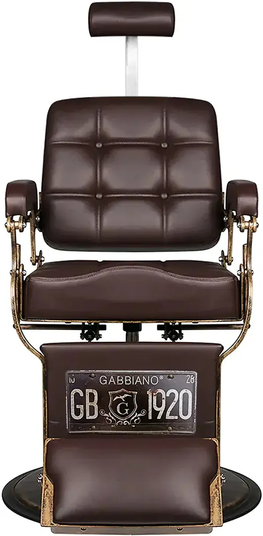 Fotoliu de coafor Gabbiano Boss (Brown)