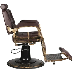 Fotoliu de coafor Gabbiano Boss (Brown) Thumb