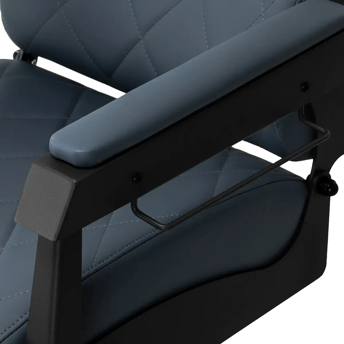 Кресло парикмахерское Gabbiano Bruno 153406 (Graphite/Black) - 6