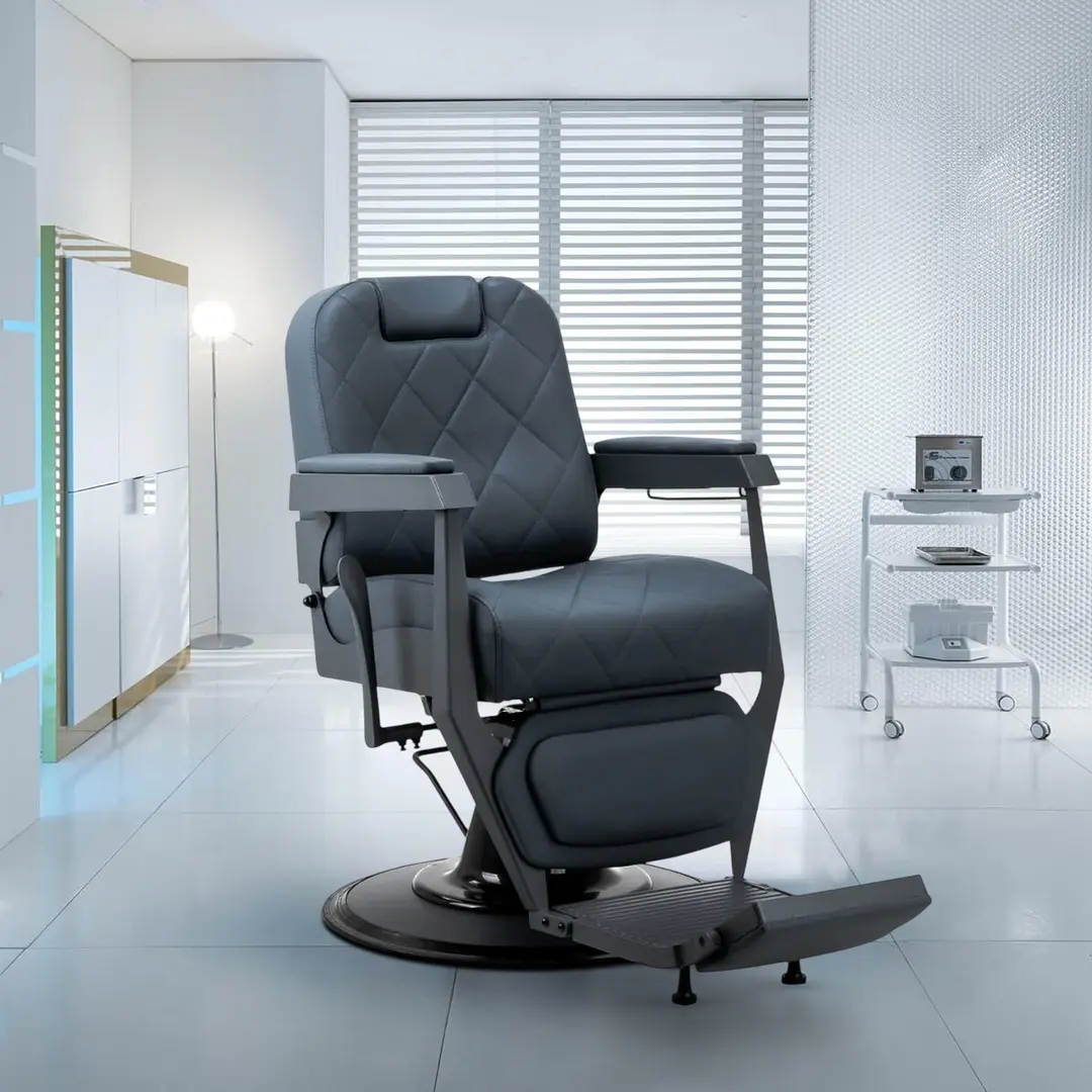 Fotoliu de coafor Gabbiano Bruno 153409 (Graphite)